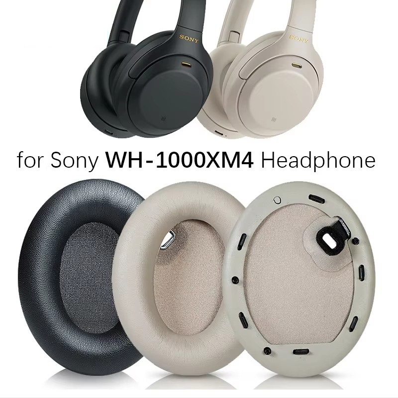 Sony Headphone Wh-1000Xm4 - Replacement Ear Pads Cushions for Sony