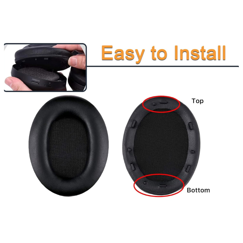 Replacement Ear Pads Cushions  - Sony Headphone Wh-1000Xm4 recension och pris
