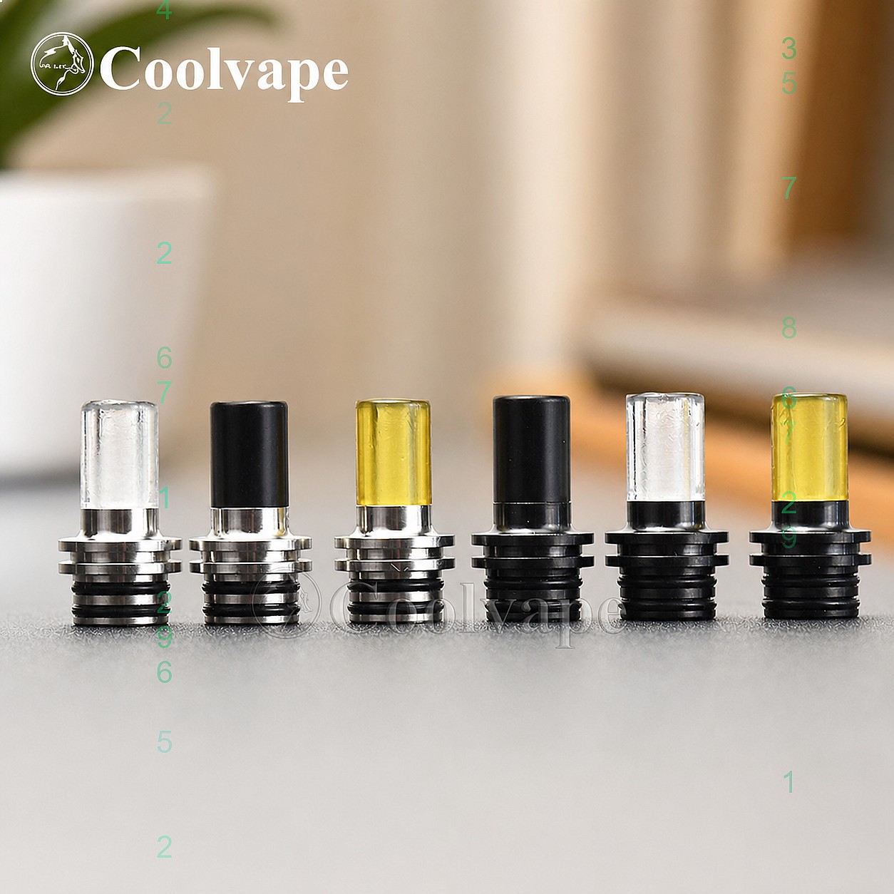 510 MTL Drip Tip Heat Resistan - Vape Accessory recension och pris