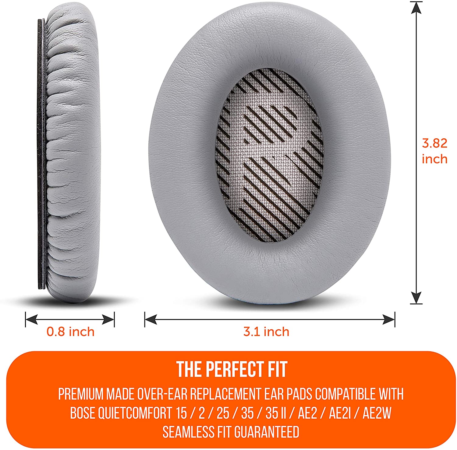 QC35 Ear Pads For BOSE QuietCo - Bose Headphone Qc45 recension och pris