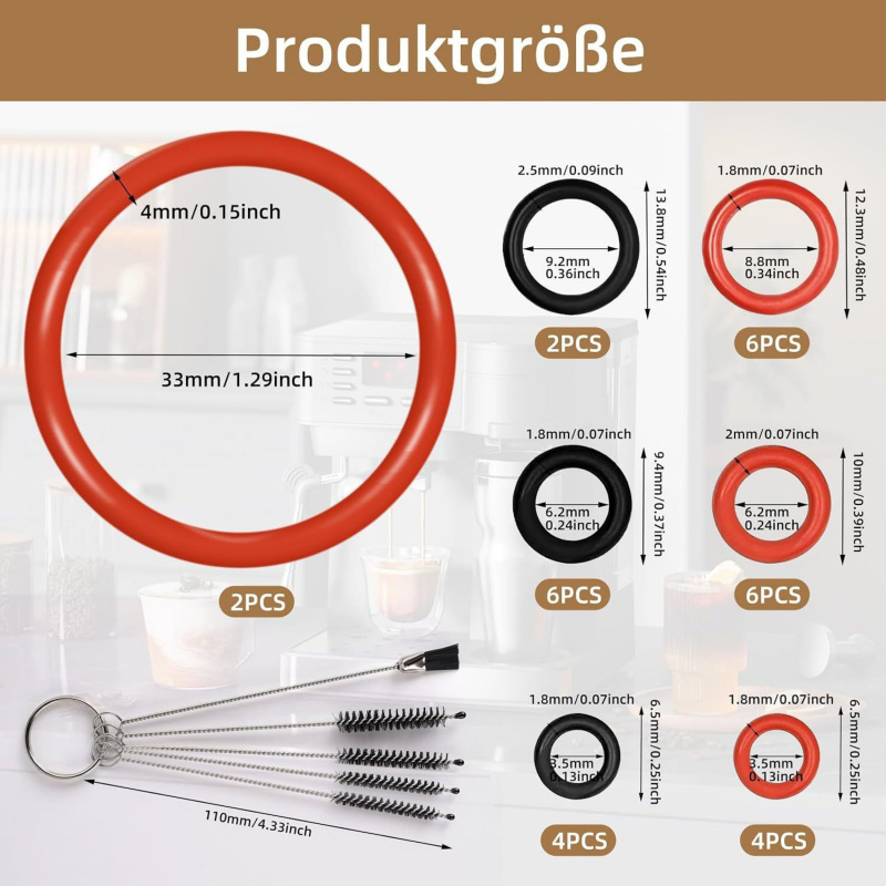 Silicone Sealing Ring O-Ring f - Tank O-Ring Seal recension och pris