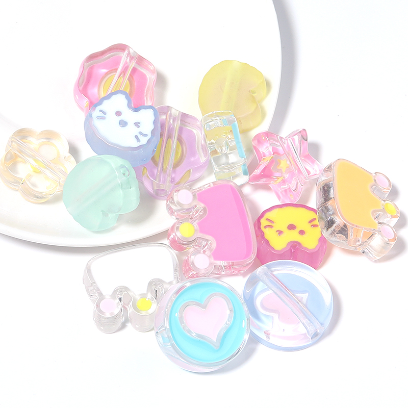 10Pcs 20mm Resin Beads Colorfu - Drip Tip Resin recension och pris