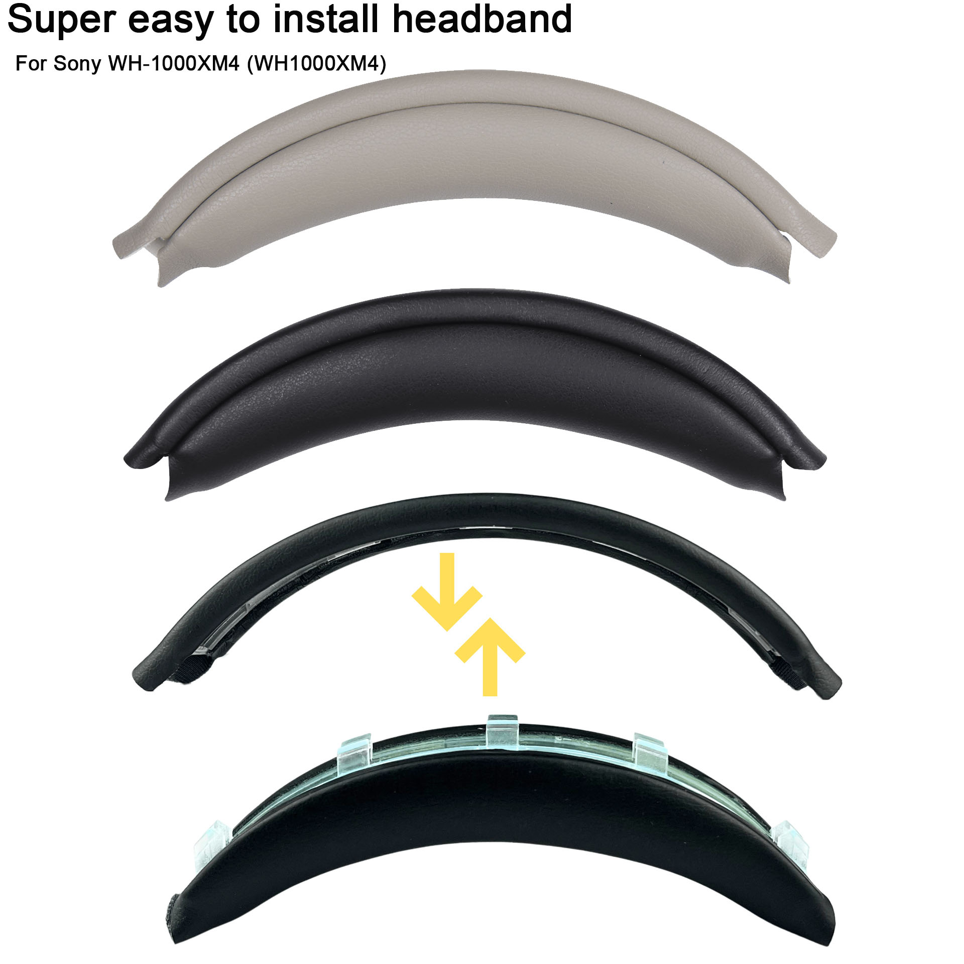WH1000XM4 Easy Install Headban - Sony Headphone Wh-1000Xm4 recension och pris