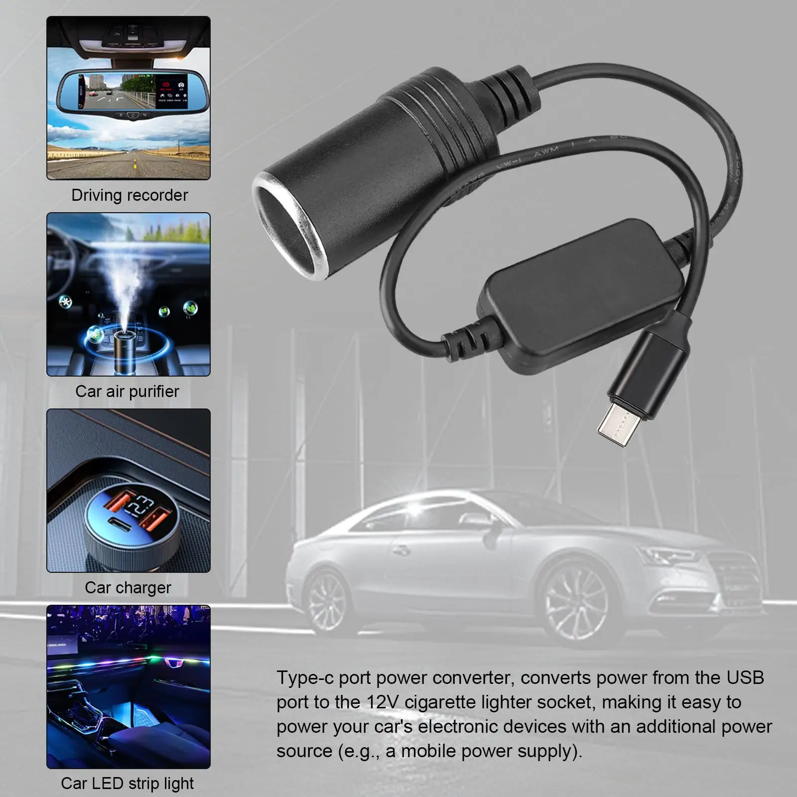 5V To 12V Cigarette Lighter So - Vape Accessory recension och pris