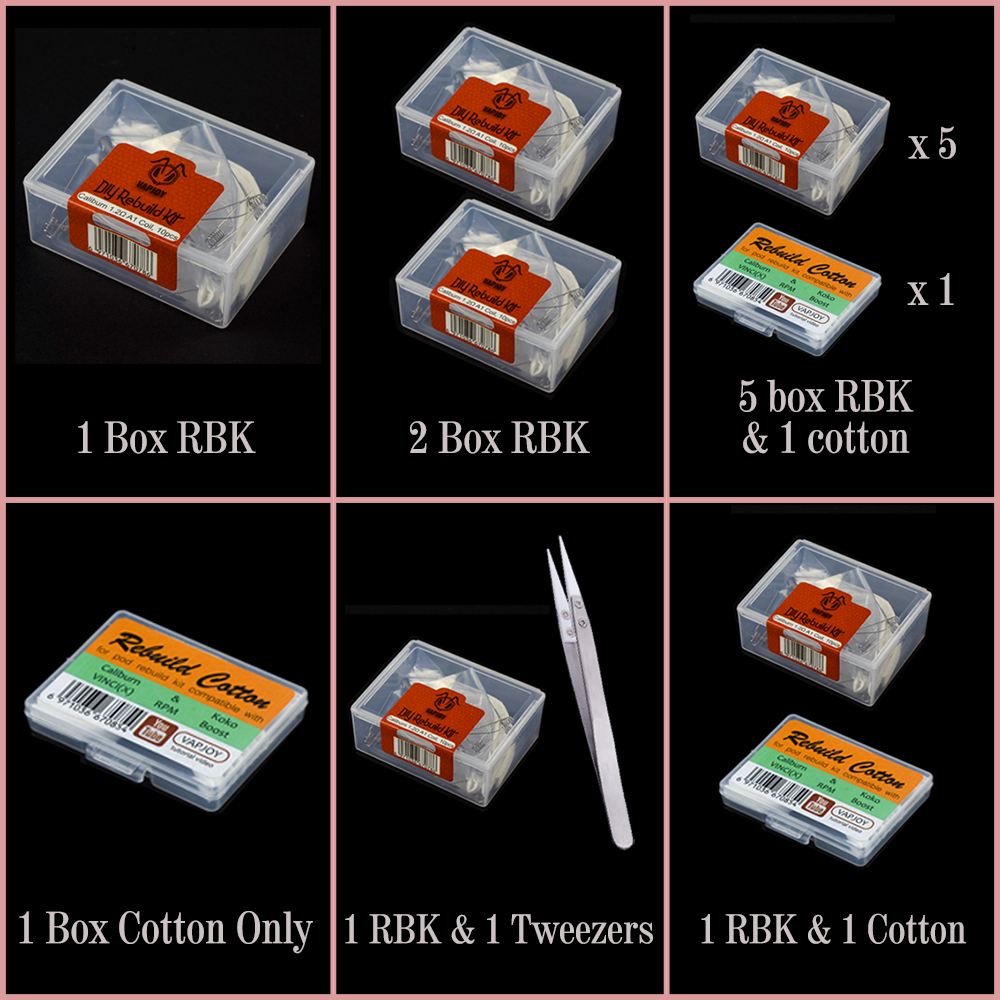 Original VAPJOY DIY Rebuild Ki - Vape Accessory recension och pris