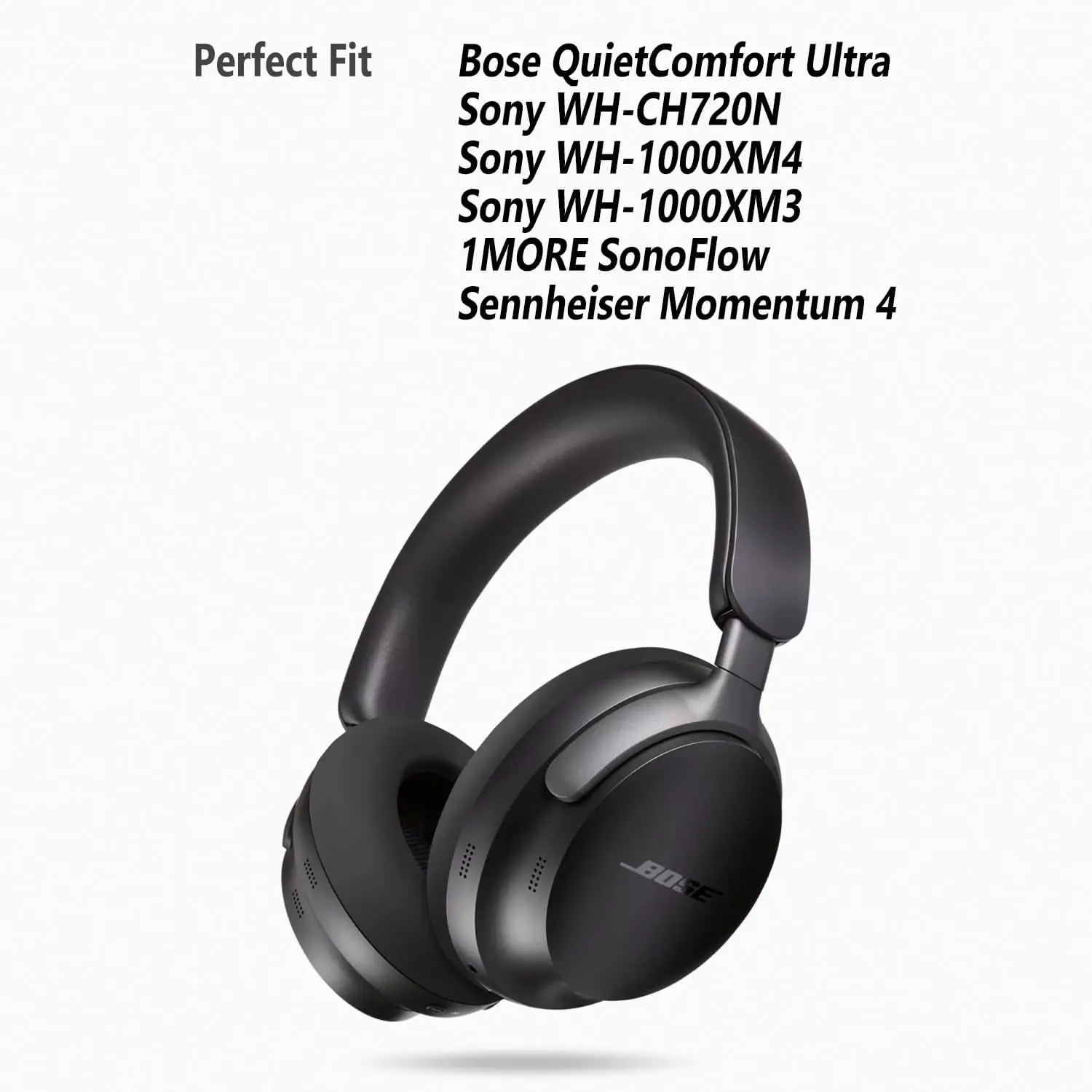 Silicone Ear protective sleeve - Bose Headphone Qc Ultra recension och pris