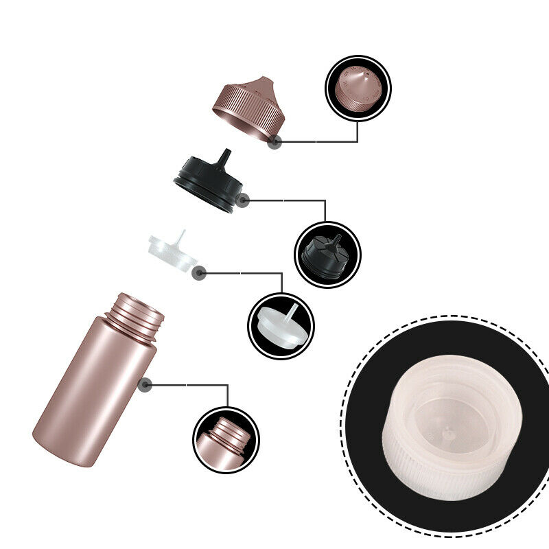 5pcs 30ml/60ml/100ml/120ml Pla - Juice Bottle Dropper recension och pris