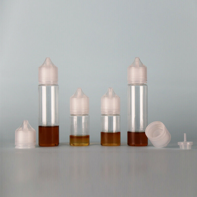 5pcs 30ml/60ml/100ml/120ml Pla - Juice Bottle Dropper recension och pris