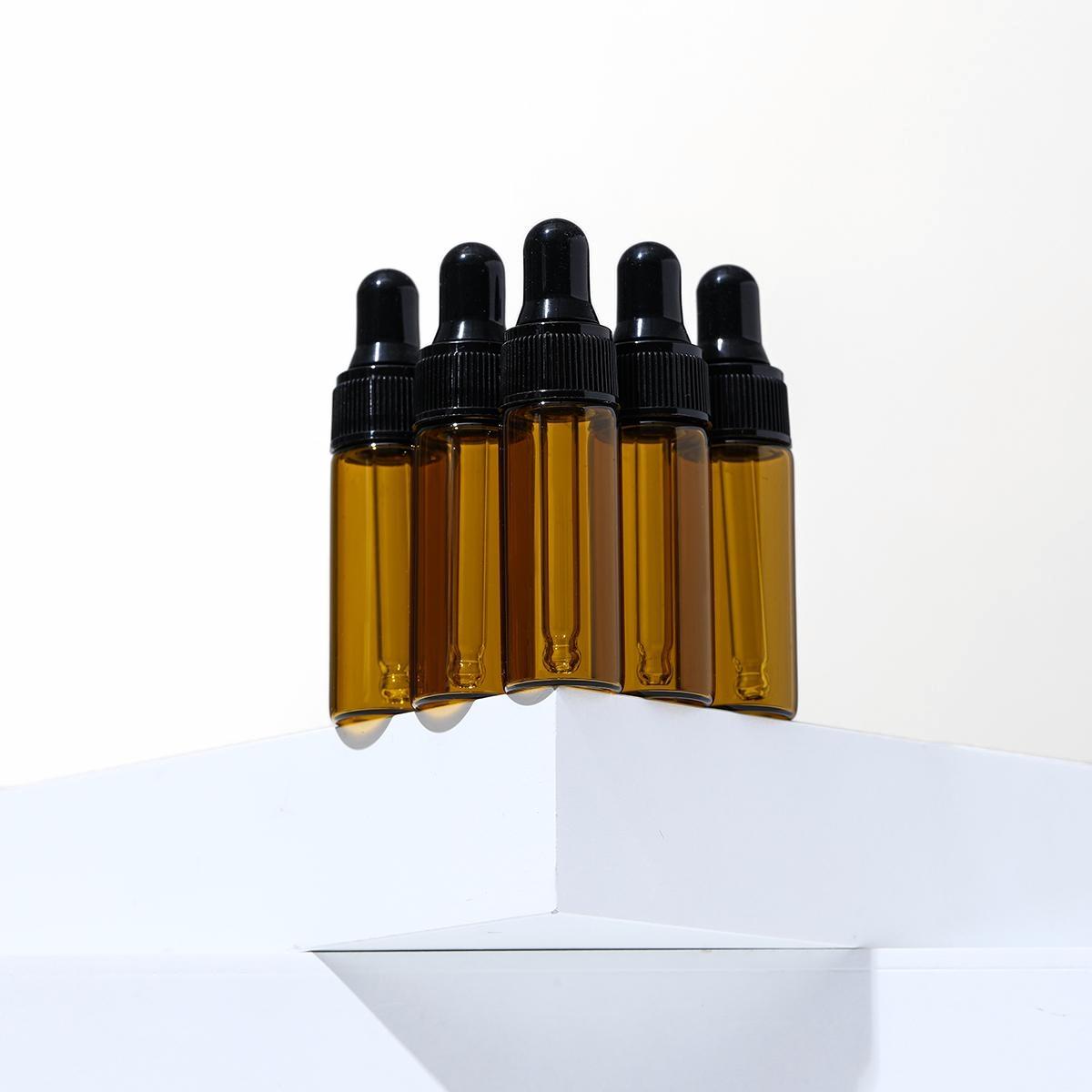 10pcs Dark Amber Glass Dropper - Juice Bottle Dropper recension och pris