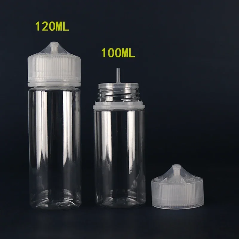 5PCS 30ml-120ml PET Clear Drop - Juice Bottle Dropper recension och pris