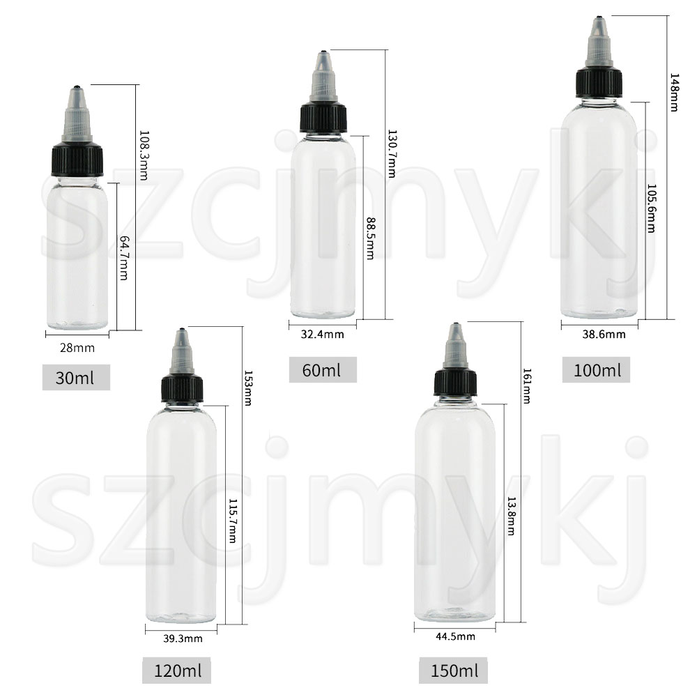 5Pcs 30ml/60ml/100ml/120ml/150 - Juice Bottle Dropper recension och pris