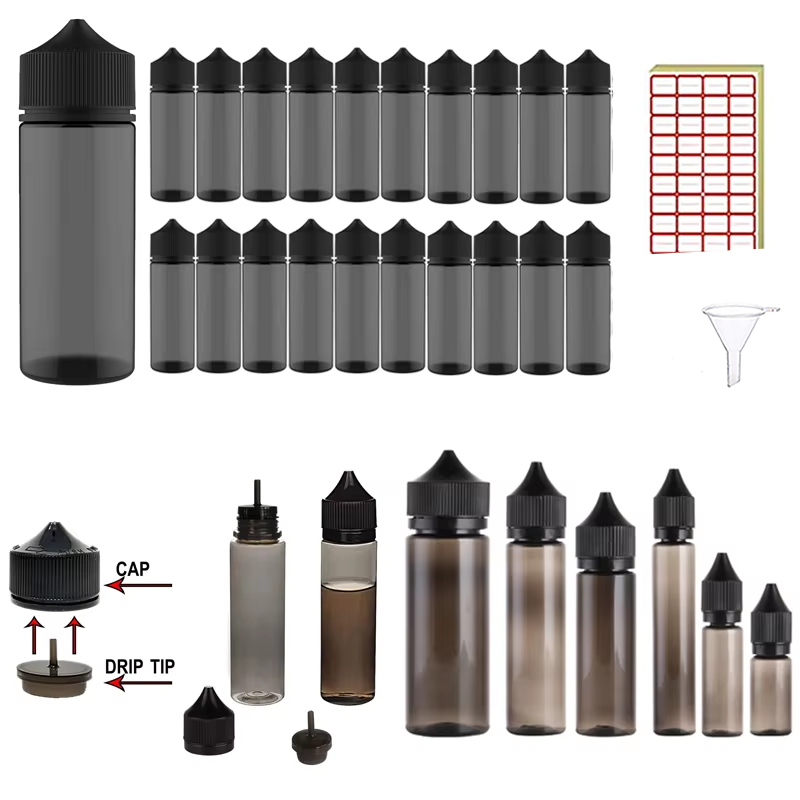 20 Pcs30-120ml PET Empty Bottl - Juice Bottle Dropper recension och pris