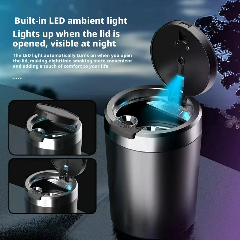 Portable LED Smokeless Car Ash - Vape Decoration recension och pris