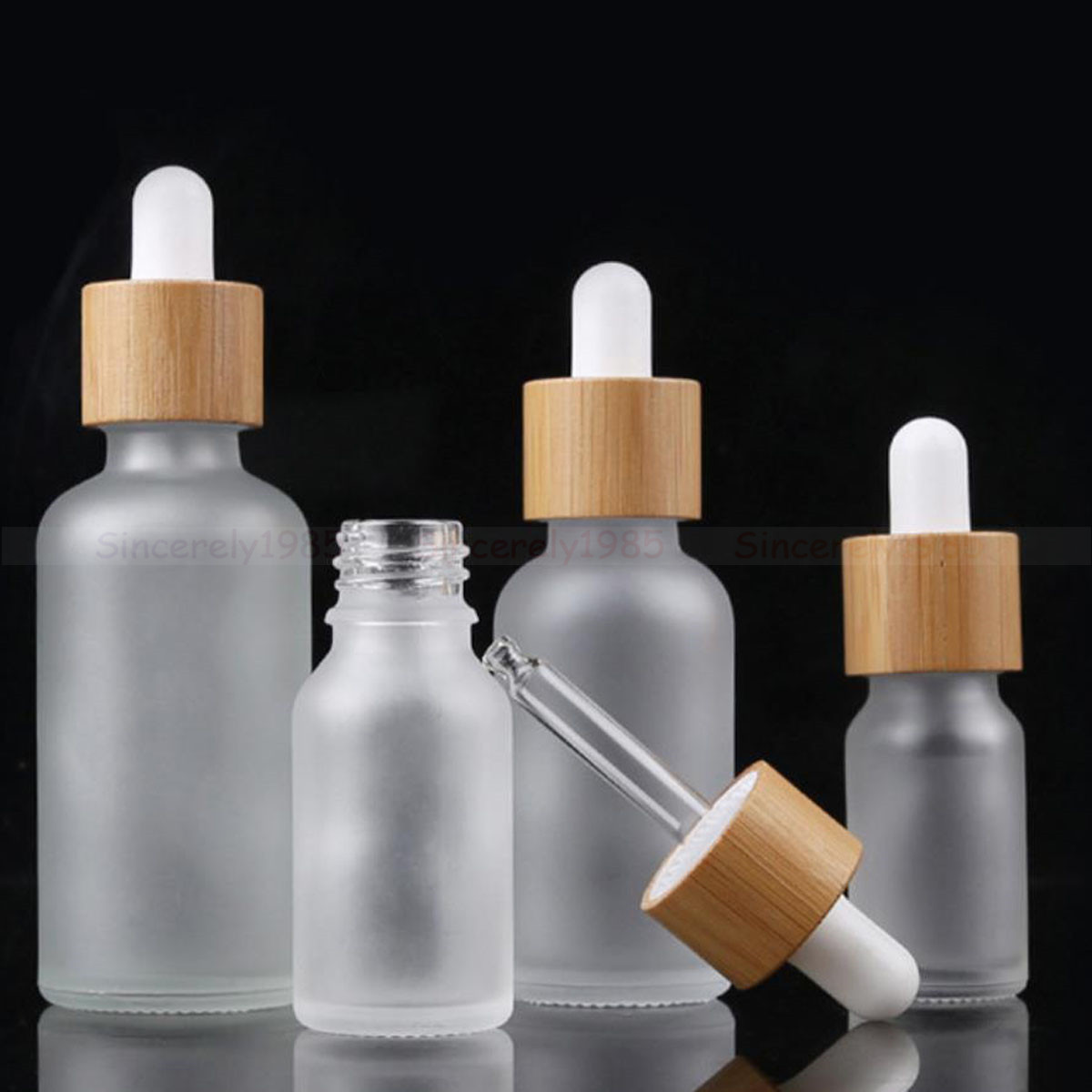 5X 10X Frosted Clear White Gla - Juice Bottle Dropper recension och pris
