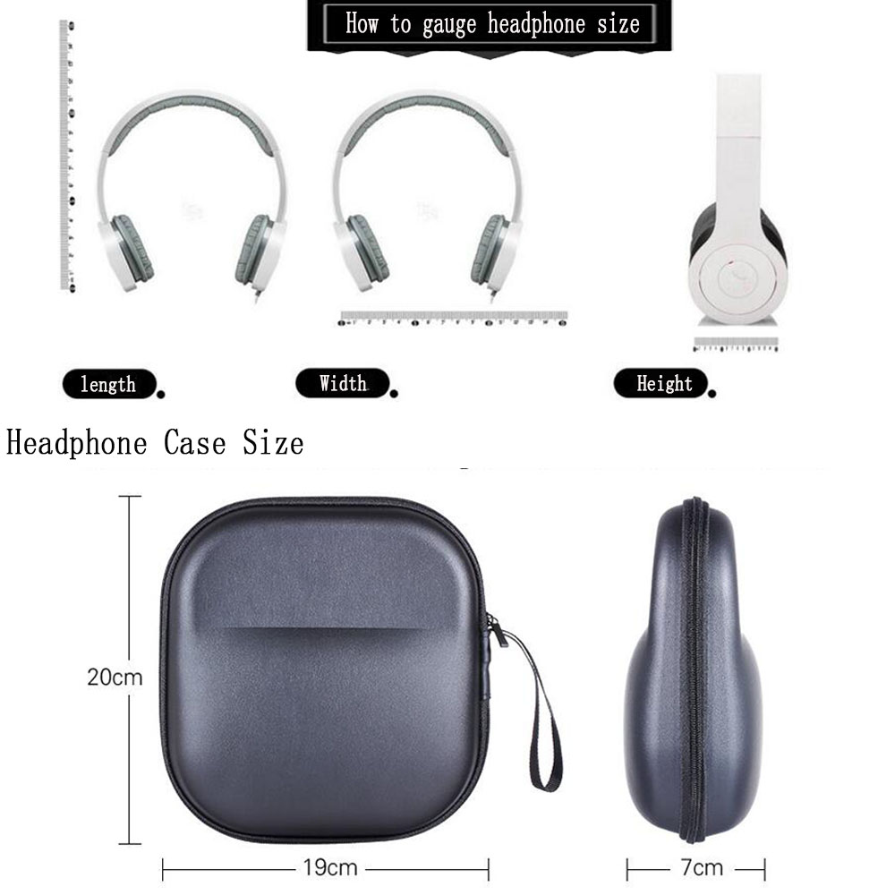 POYATU Earphone Case Bag For S - Sennheiser Headphone Hd 25 recension och pris
