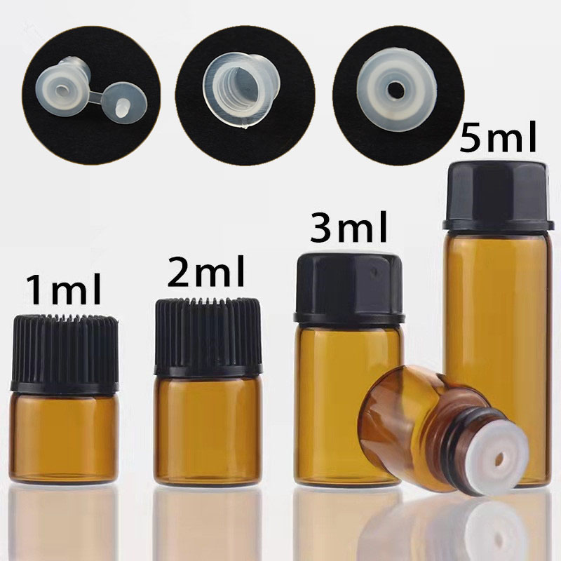 10X  100x 1/2/3/5/10ML Mini Am - Juice Bottle Dropper recension och pris