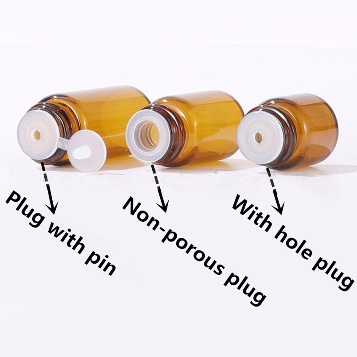 10X  100x 1/2/3/5/10ML Mini Am - Juice Bottle Dropper recension och pris
