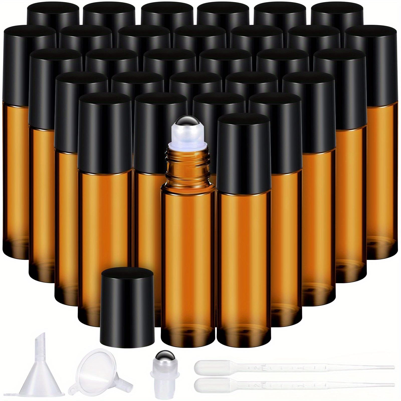 8/30pcs Glass Roll on Bottle 1 - Juice Bottle Dropper recension och pris